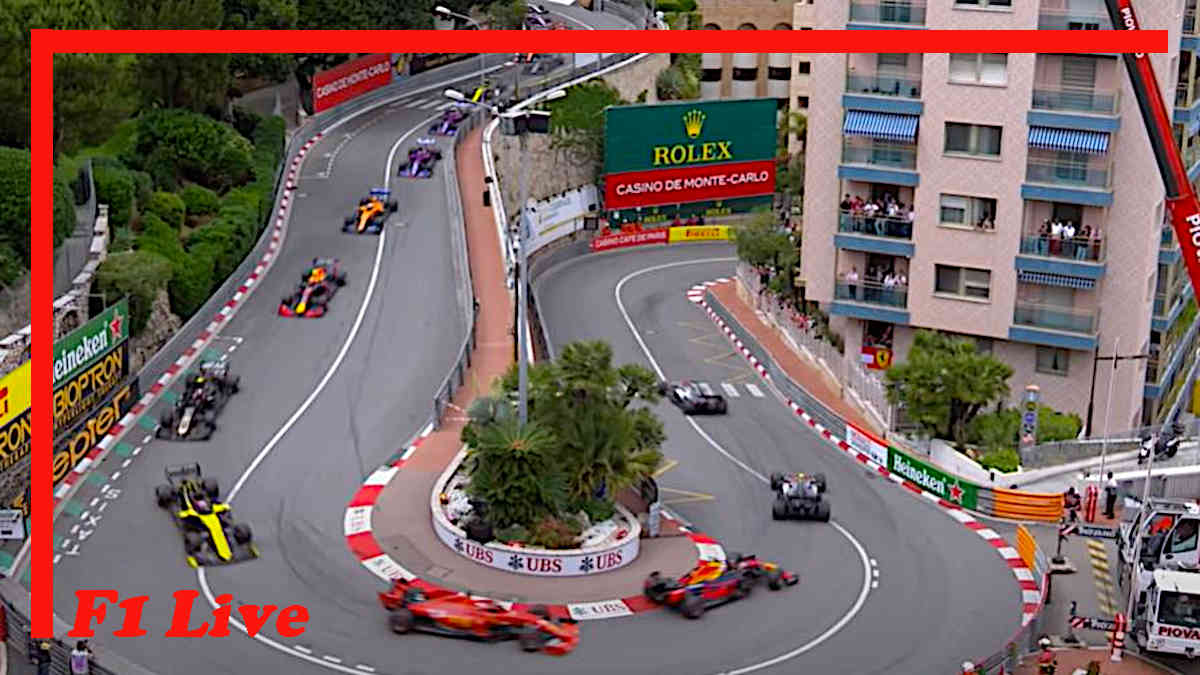 Livestream 13:30 1e Vrije Training F1 GP Monaco