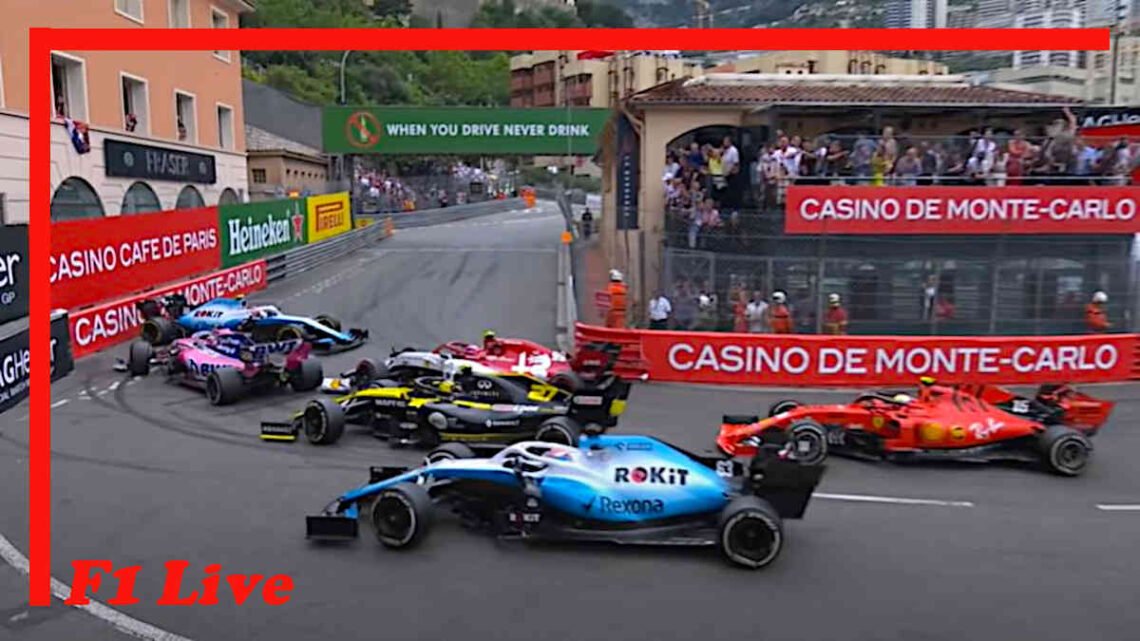 Livestream 17:00 2e Vrije Training F1 GP Monaco