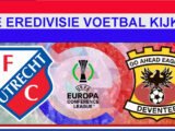 Livestream 18:00 FC Utrecht vs Go Ahead Eagles