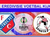 Livestream 21:00 Utrecht - Sparta