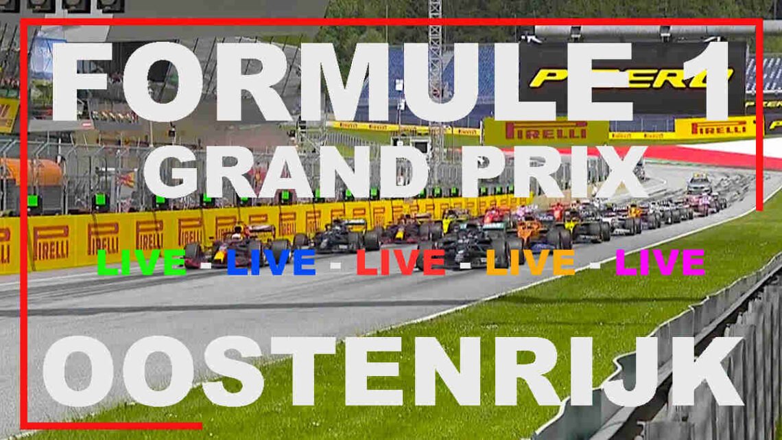 Livestream Formule 1 GP Oostenrijk