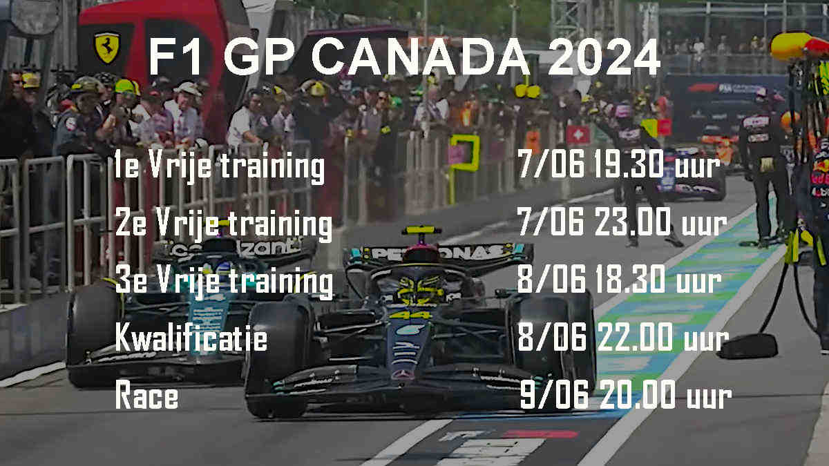 Livestream Formule 1 Canada GP 2024