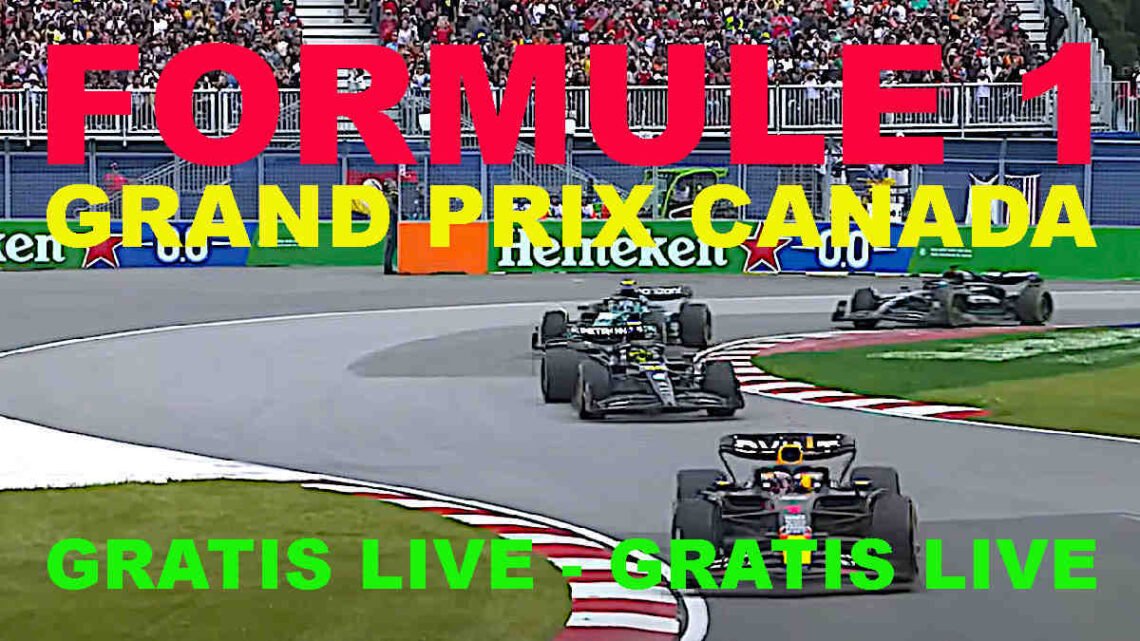 Livestream 20:00 uur: Formule 1 Grand Prix Canada