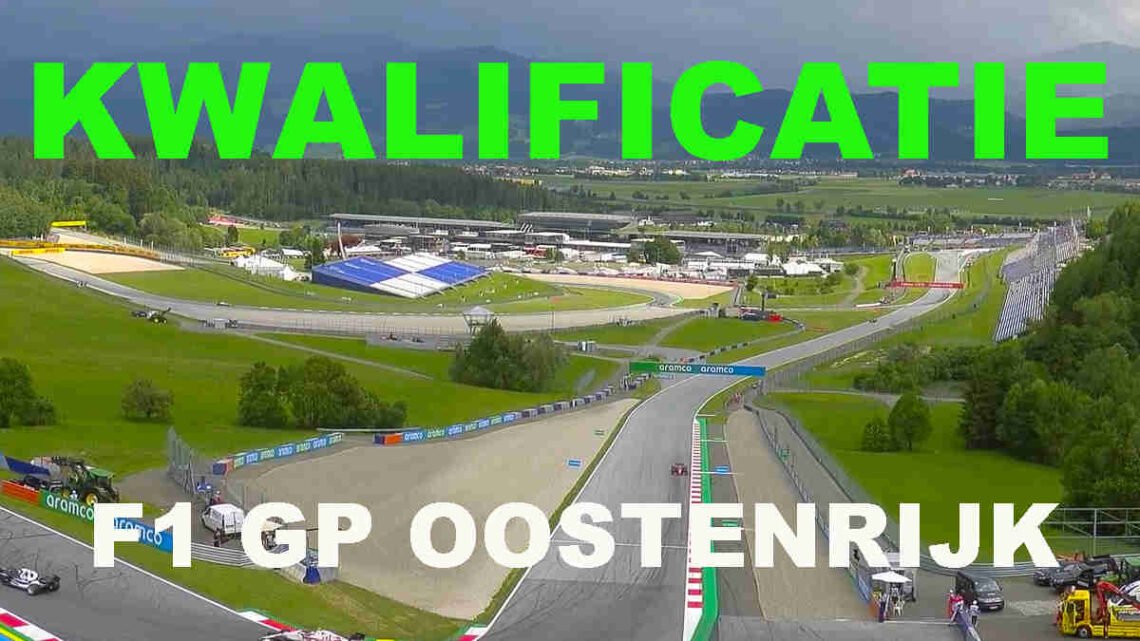 Livestream Kwalificatie F1 GP Oostenrijk