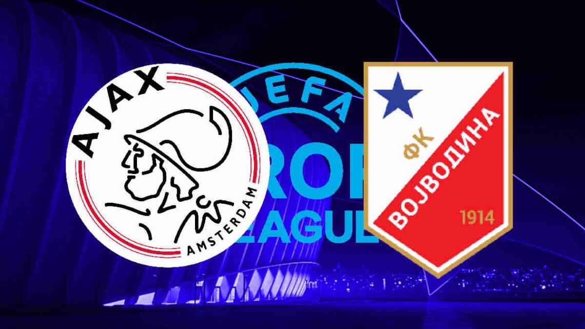 Livestream 20.30u: Ajax - Vojvodina