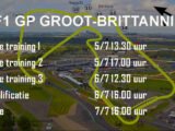 Formule 1 GP Groot-Brittannië Programma