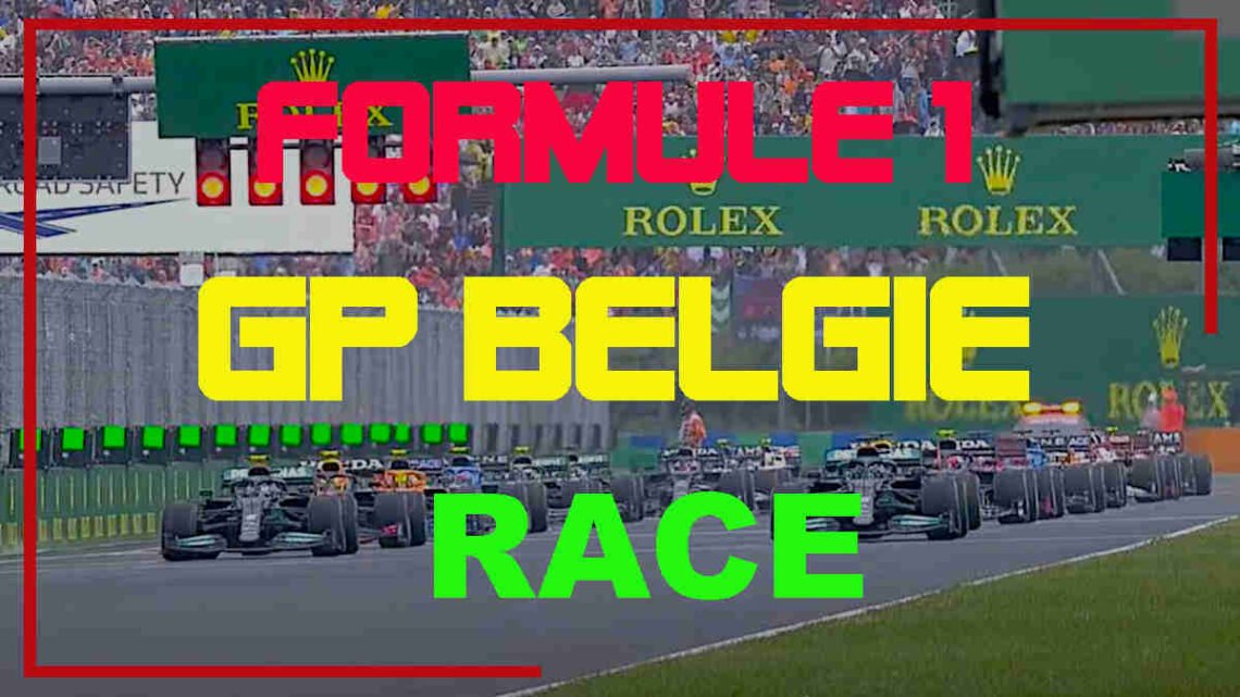 Livestream 15.00u: F1 België GP | Race