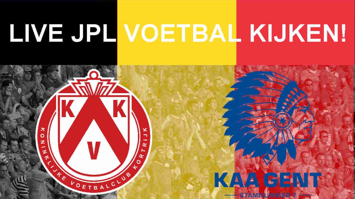 Livestream 16.00u: KV Kortrijk - KAA Gent