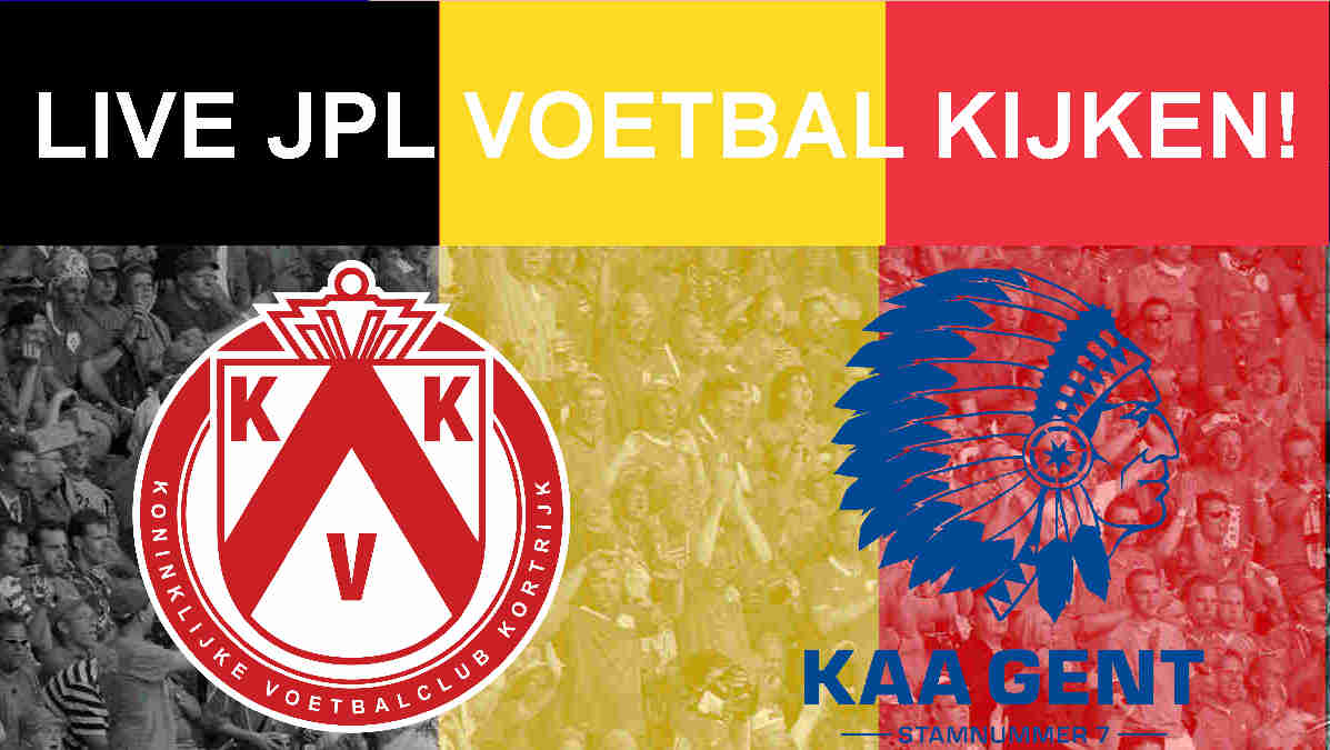 Livestream 16.00u: KV Kortrijk - KAA Gent