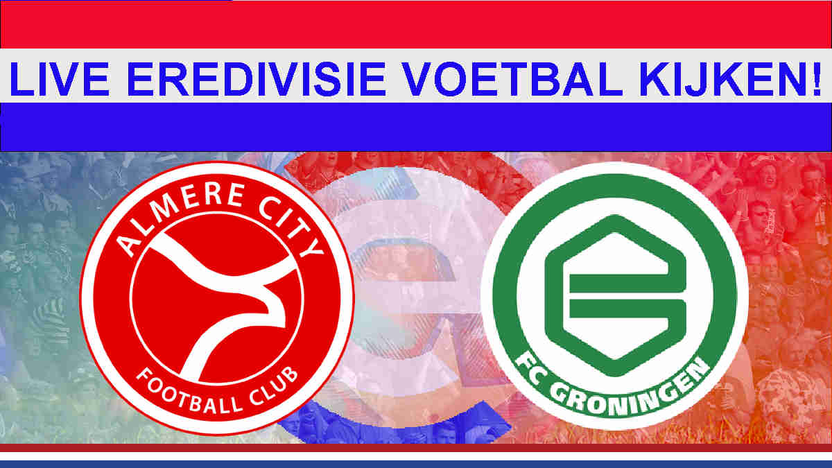 Livestream 16.30u: Almere City - FC Groningen