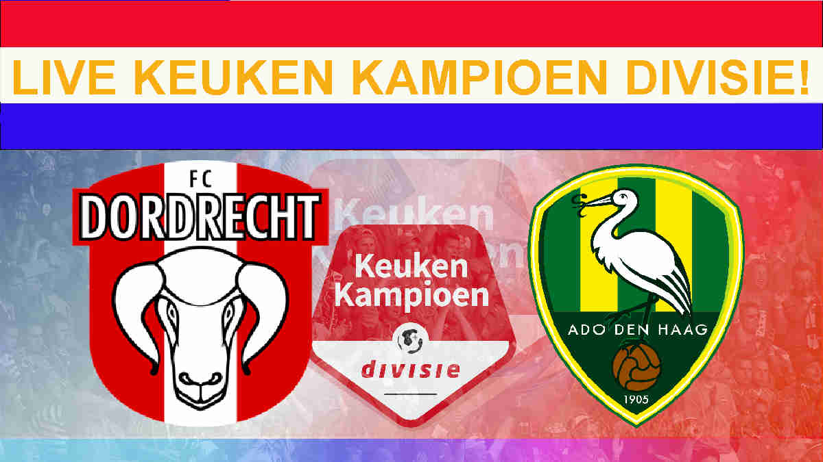 Livestream 16.30 uur: FC Dordrecht - ADO