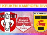 Livestream 20.00u: FC Dordrecht - SC Cambuur