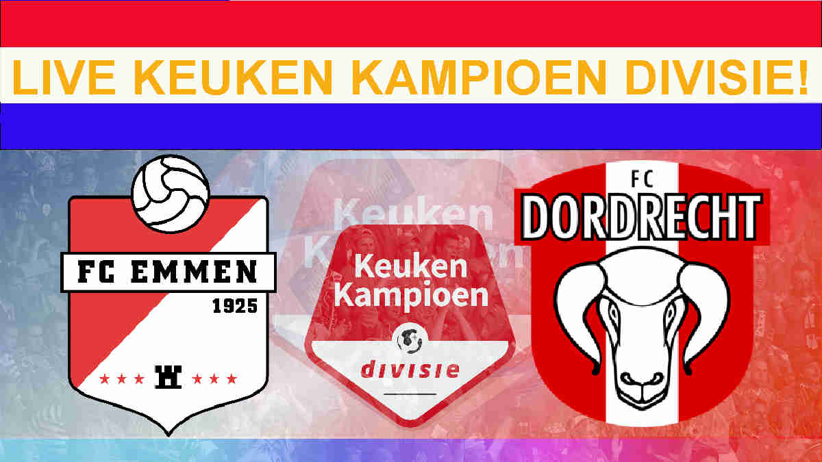 Livestream 20.00 uur: FC Emmen - FC Dordrecht