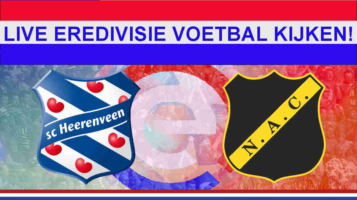 Livestream 20.00u: SC Heerenveen - NAC