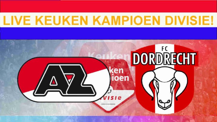 Livestream 20.00u: Jong AZ - FC Dordrecht