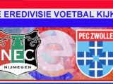 Livestream 18.45u: NEC - PEC Zwolle