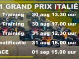 Livestream 15.00u: F1 Italië GP 2024