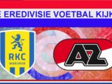 Livestream 20.00u: RKC Waalwijk - AZ