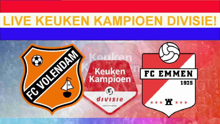 Livestream 16.45 uur: FC Volendam - FC Emmen