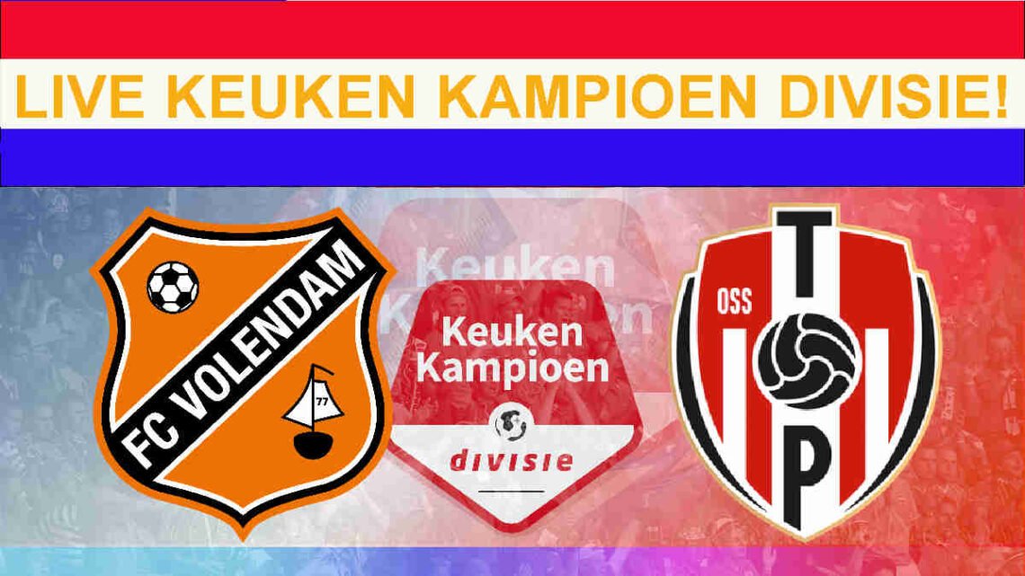 Livestream 16.30u: FC Volendam - TOP Oss