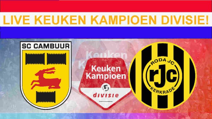 Livestream 19.50u: SC Cambuur - Roda JC