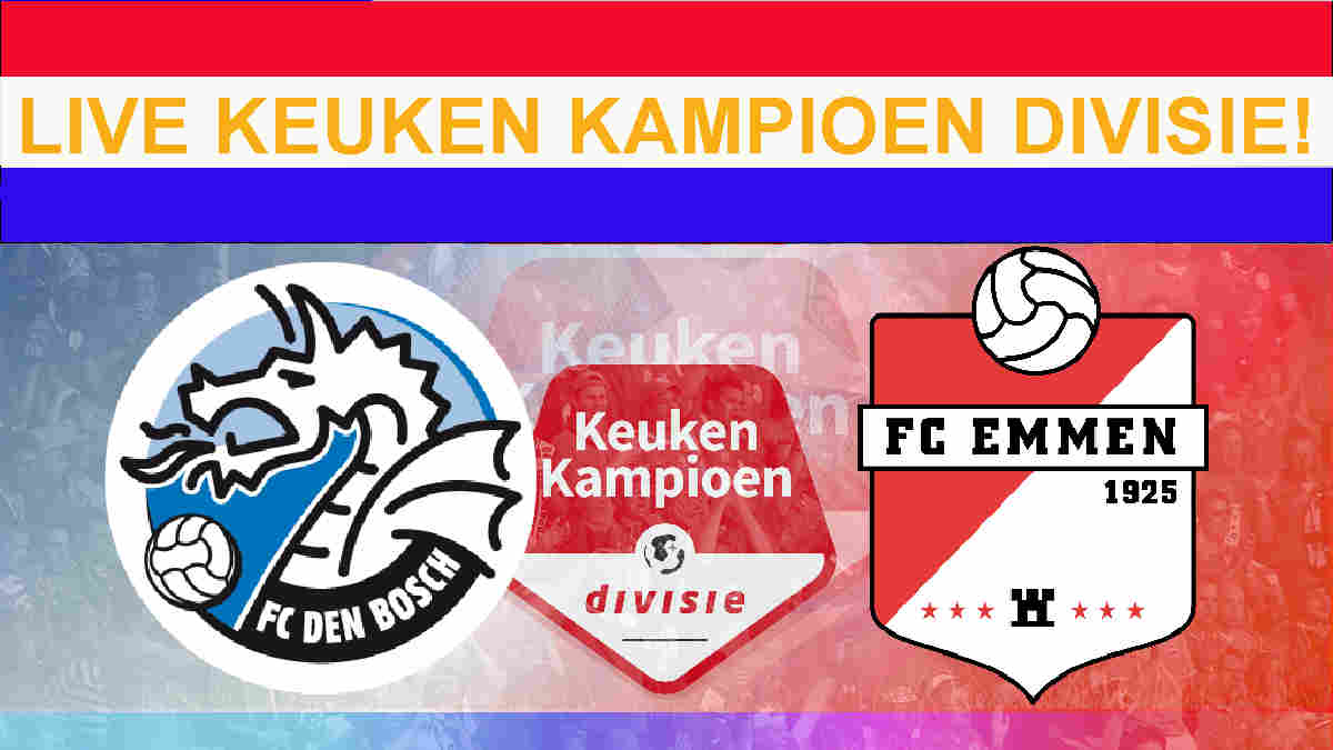 Livestream 20.00u: FC Den Bosch - FC Emmen