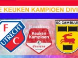 Livestream 20.00u: Jong Utrecht - SC Cambuur