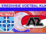 Livestream 20.00u: PEC Zwolle - AZ Alkmaar