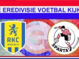 Livestream 18.45u: RKC Waalwijk - Sparta