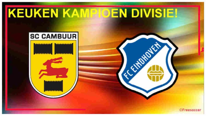 Livestream 20.00u SC Cambuur - FC Eindhoven