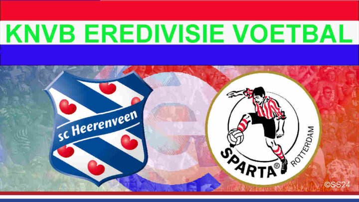 Livestream 21.00u: SC Heerenveen - Sparta