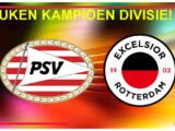 Livestream 20.00u Jong PSV - Excelsior