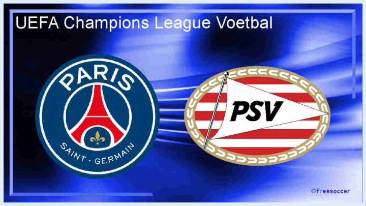 Livestream 21.00u Paris Saint-Germain - PSV